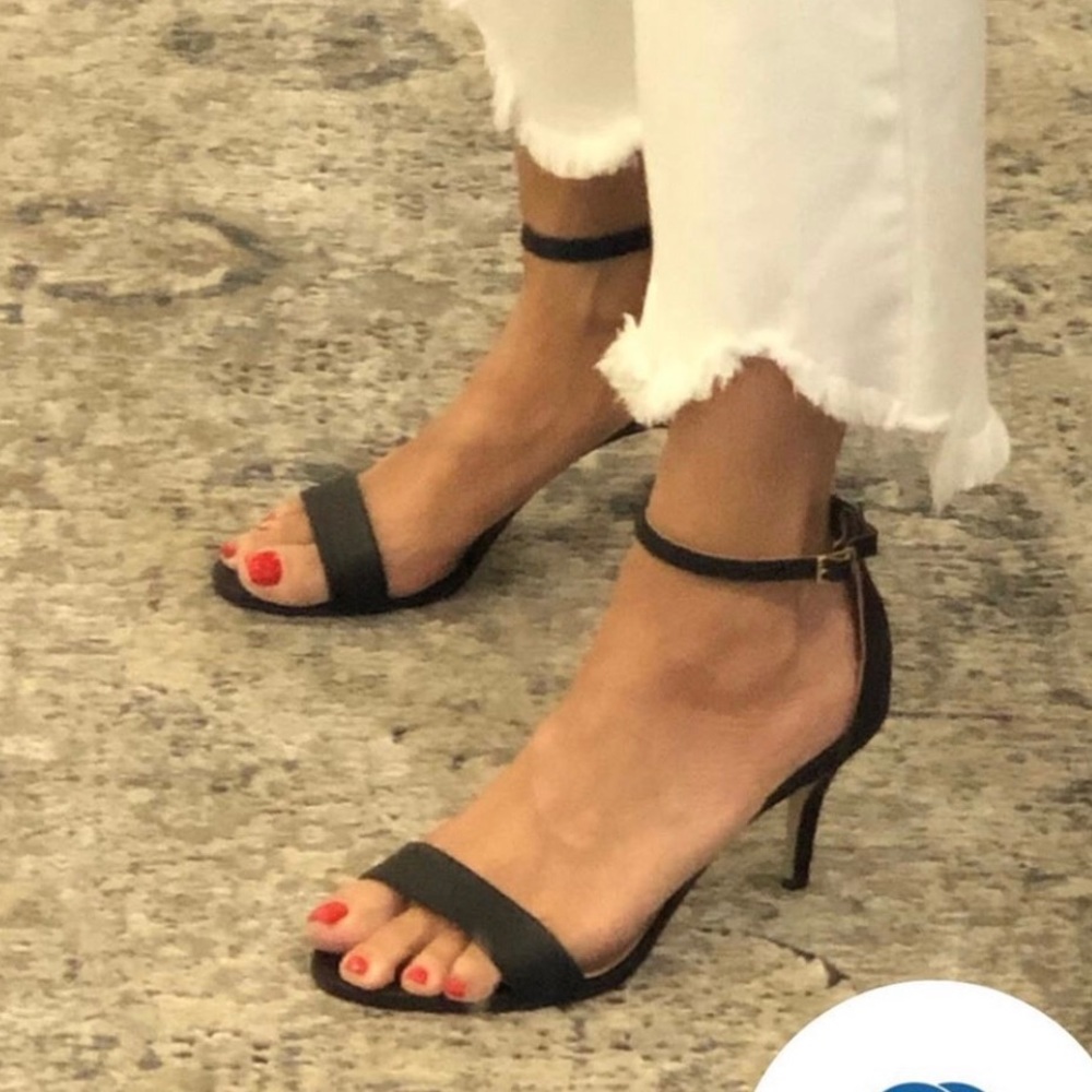 Bruno Menegatti Audrey Sandal black leather NWT